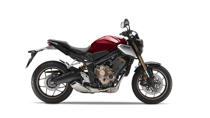 Honda CB650R Rojo Candy Chromosphere r-381c