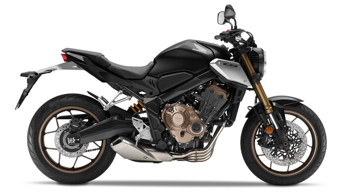 Honda CB650R Negro Mate Gunpowder Metallic NH-436